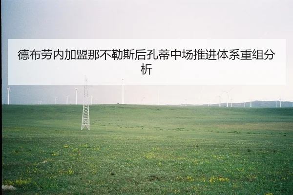德布劳内加盟那不勒斯后孔蒂中场推进体系重组分析